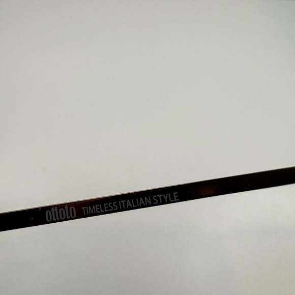 FRAMES ONLY - OTTOTO TIMELESS ITALIAN STYLE 05-20 31-P10279 Eyeglasses Round - Picture 10 of 15